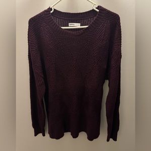 Plum colored sweater